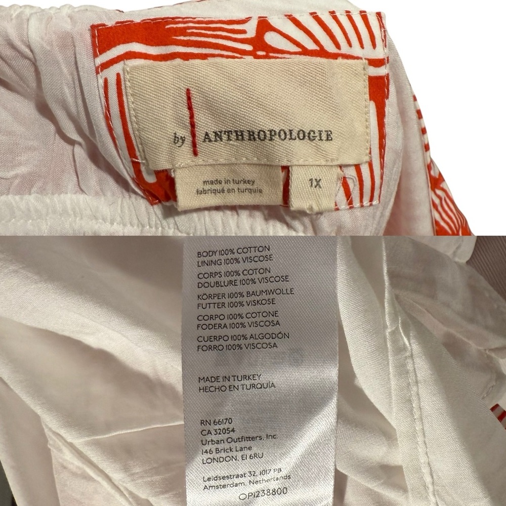 Anthropologie The Sleeveless Somerset Mini Dress: Poplin Edition Women’s Size 1X - Picture 14 of 15